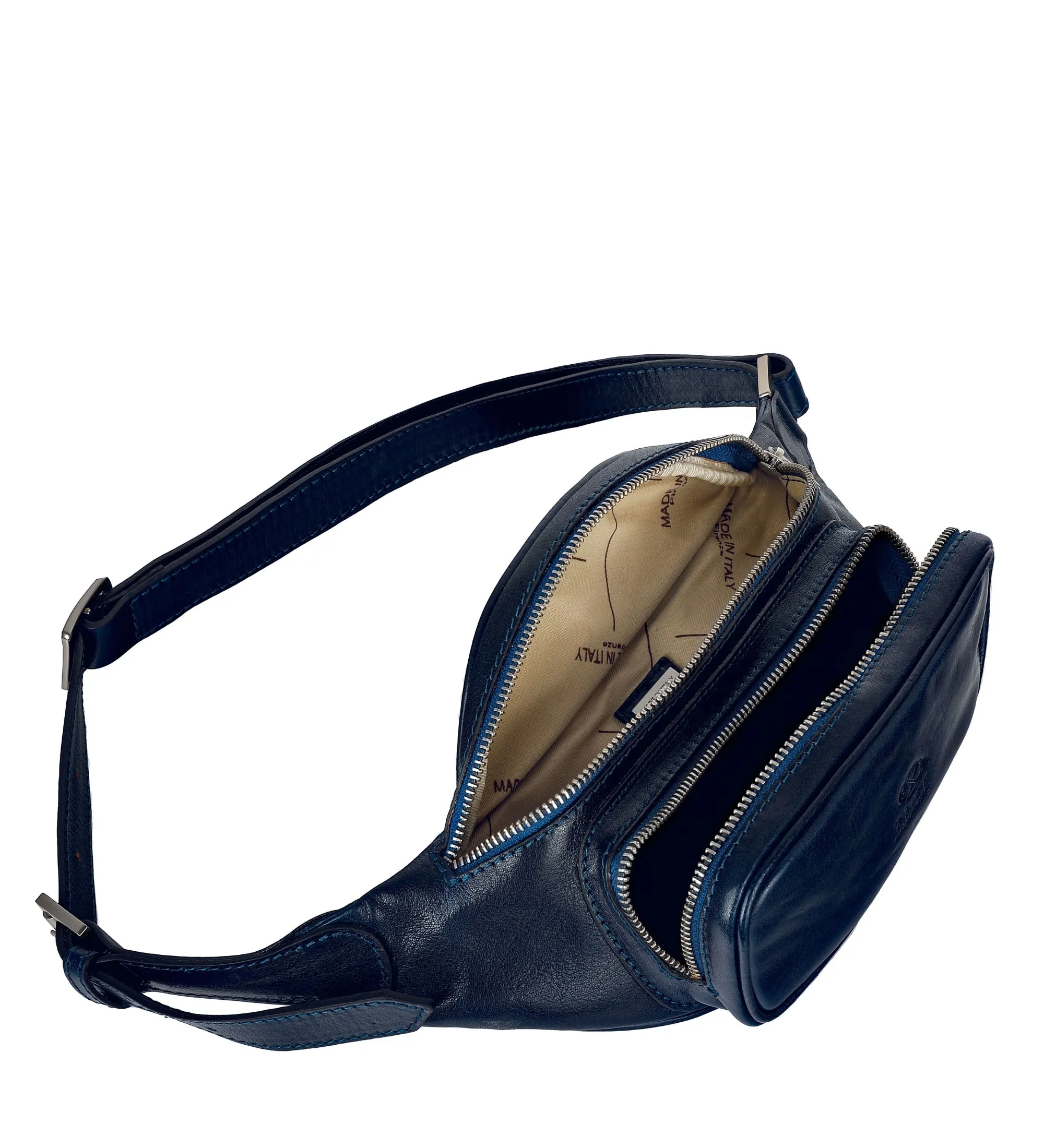 Leather Sling Bag Belly Bag - Independent People