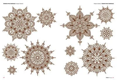 Mandalas & Ornamental Tattoos — Softcover Book