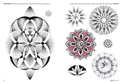 Mandalas & Ornamental Tattoos — Softcover Book