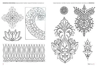 Mandalas & Ornamental Tattoos — Softcover Book