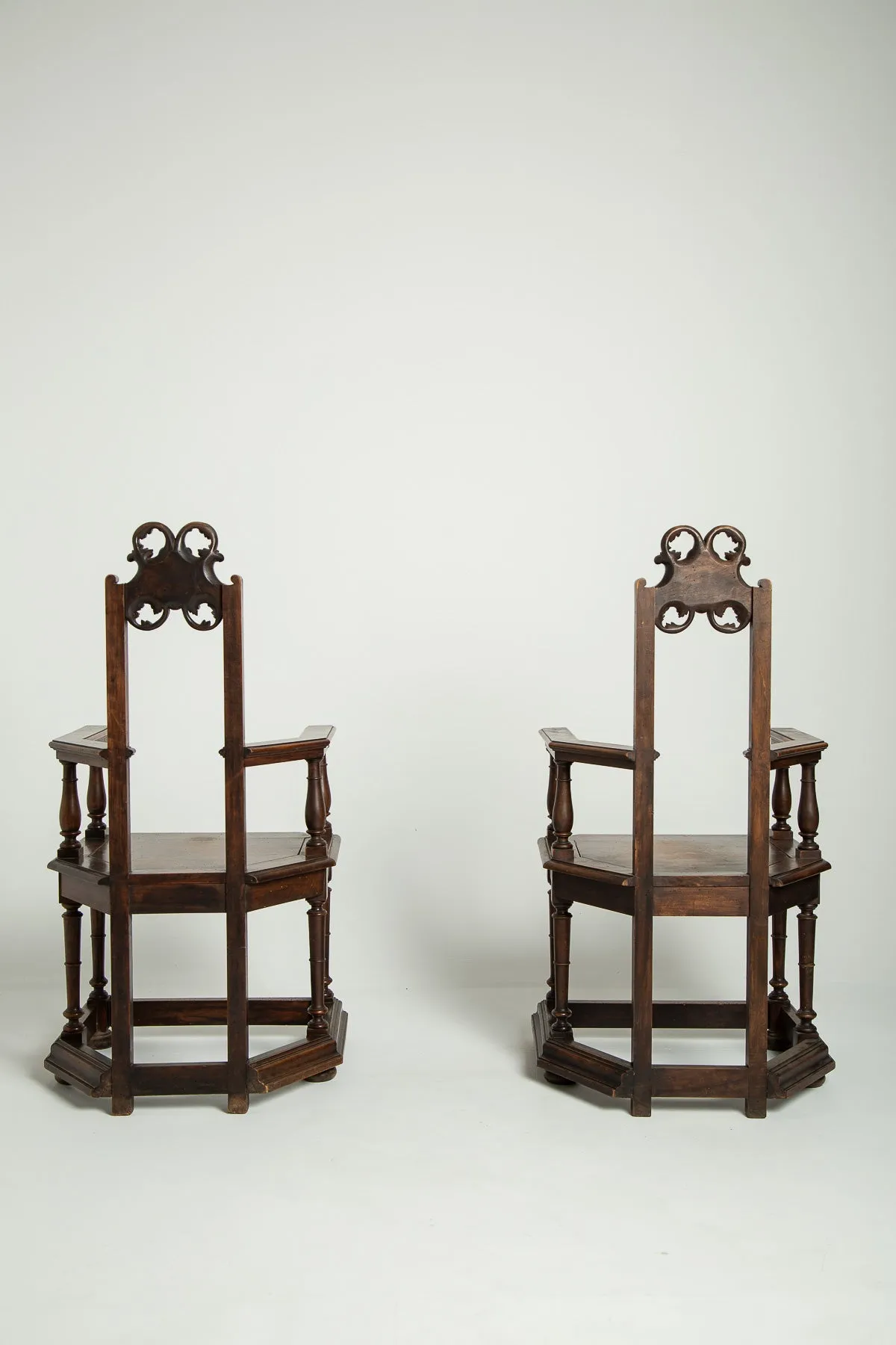 MAXFIELD PRIVATE COLLECTION | 1800'S NEO GOTHIC CHAIR, SET OF 2