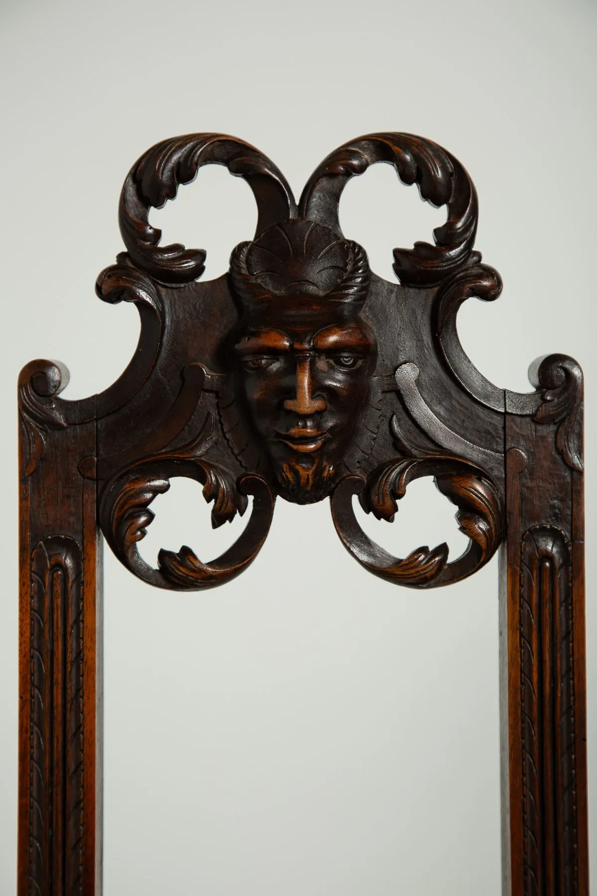 MAXFIELD PRIVATE COLLECTION | 1800'S NEO GOTHIC CHAIR, SET OF 2