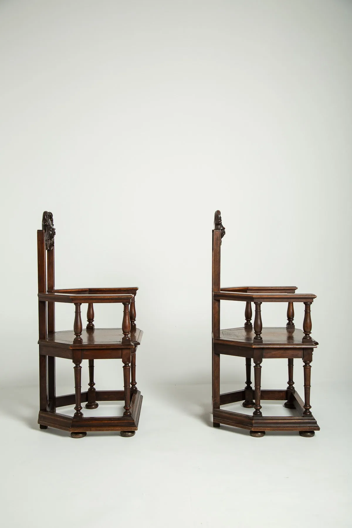 MAXFIELD PRIVATE COLLECTION | 1800'S NEO GOTHIC CHAIR, SET OF 2