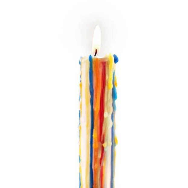 Multi Color Drip Candles