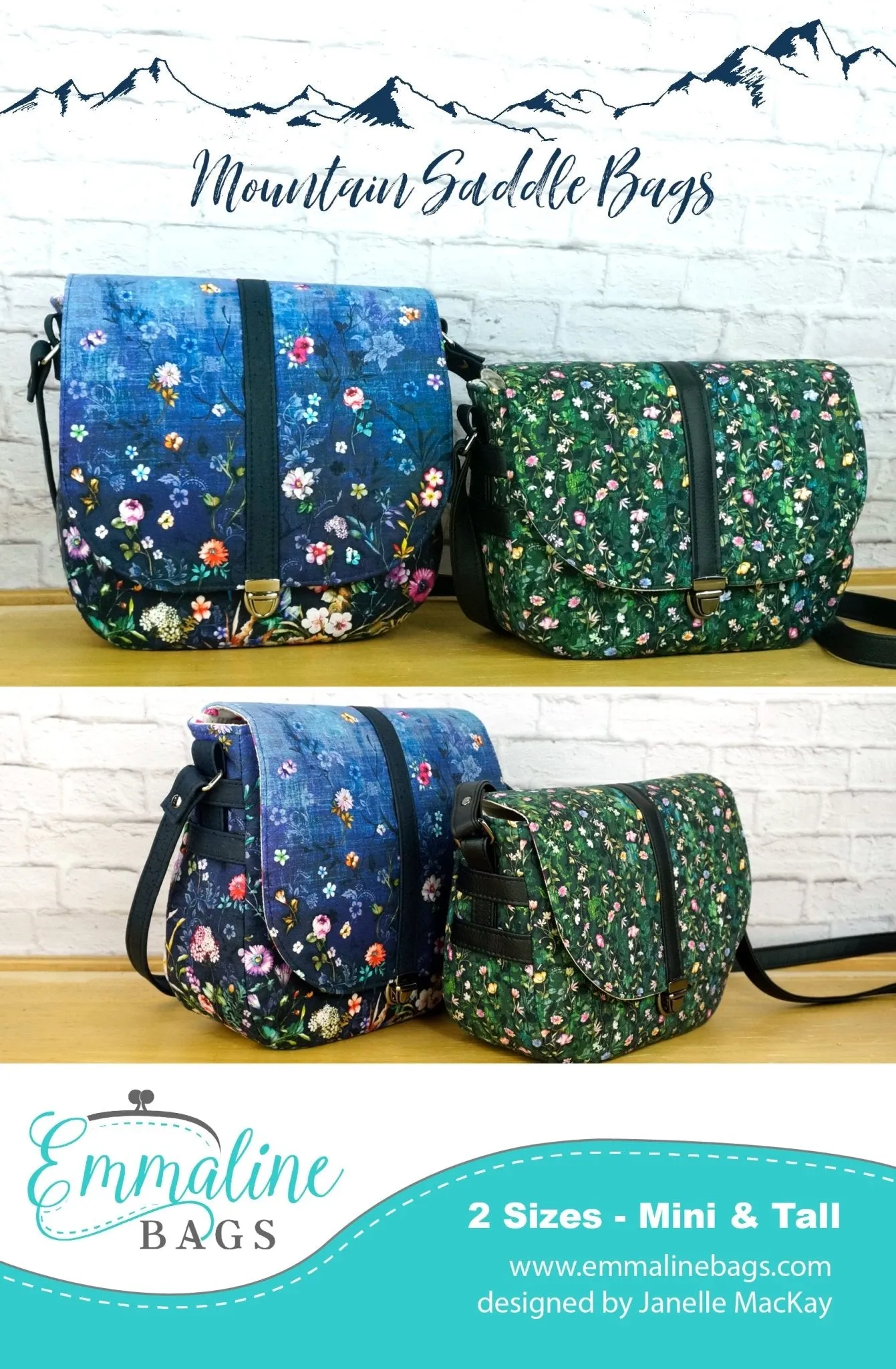 Paper Pattern - The Mountain Saddle Bag