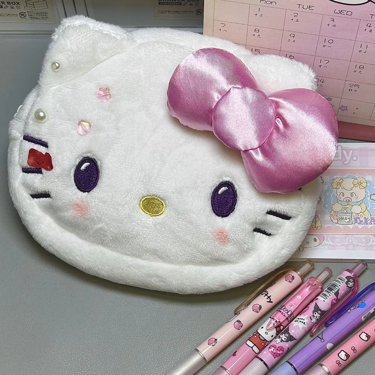 Sanrio Plush Portable Storage Bag