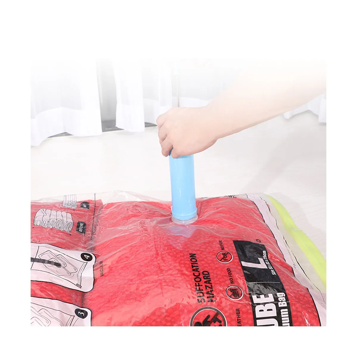 Seal & Lock Cube Vacuum Storage Bag (Large) - 1 Pc