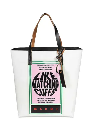 SHOPPING BAG - Pink/Black