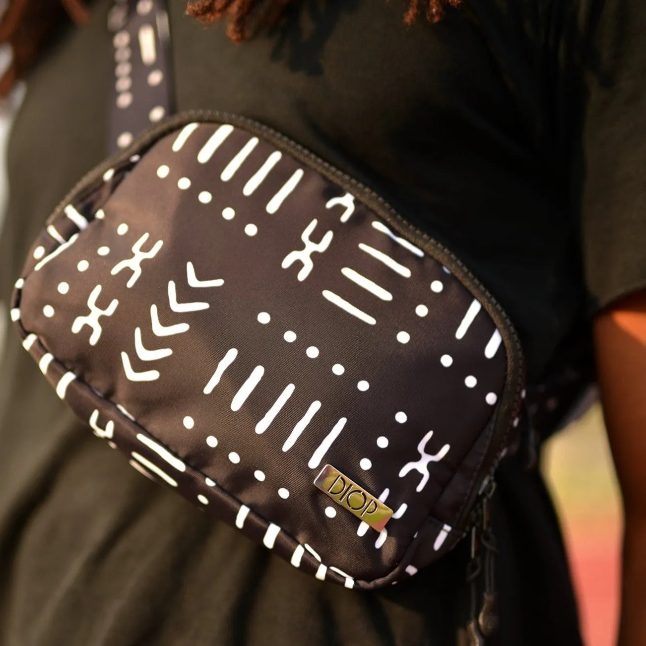 The Mud Black Fanny Pack