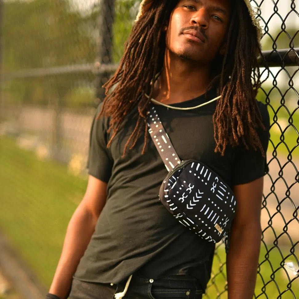 The Mud Black Fanny Pack