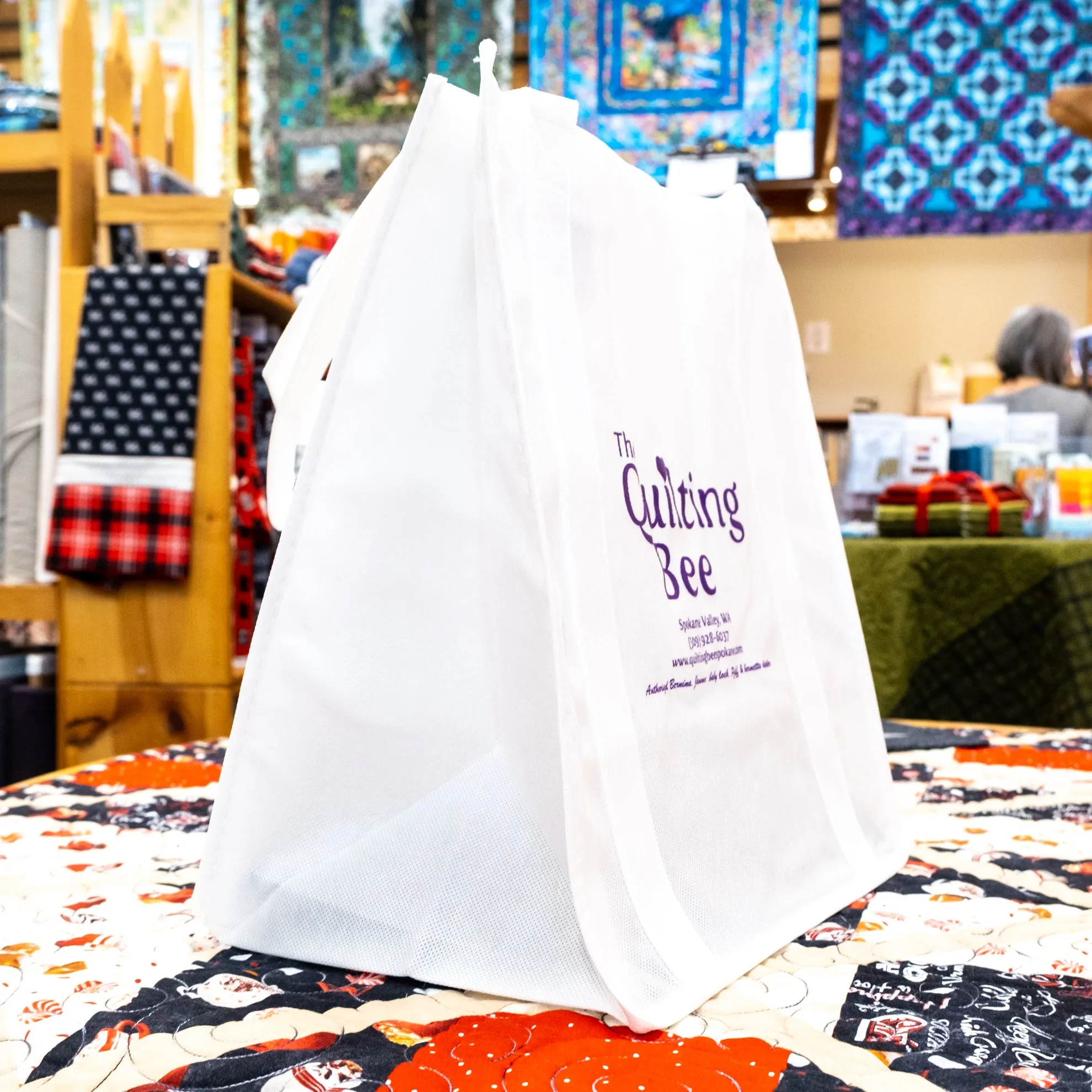 The Quilting Bee Reusable Shopping Bag