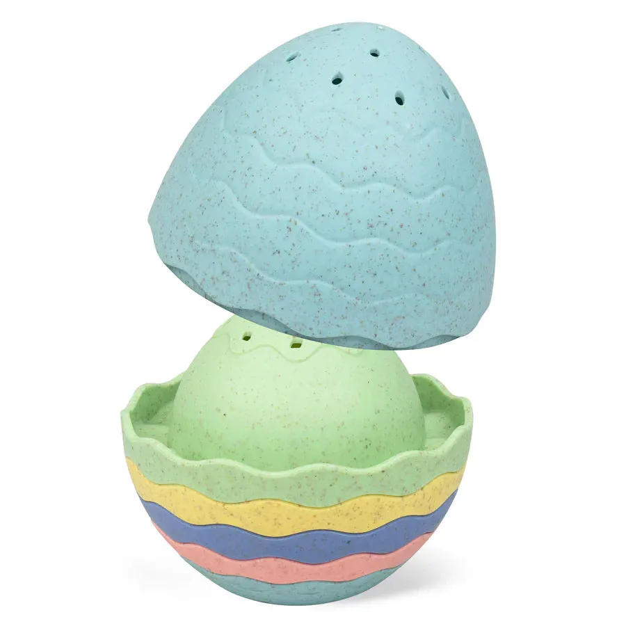 Tiger Tribe Bath Toy Stacking Egg Eco
