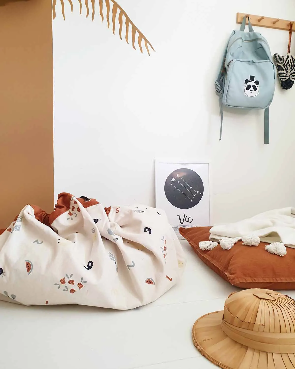 Toy Storage bag – Veggie Numbers