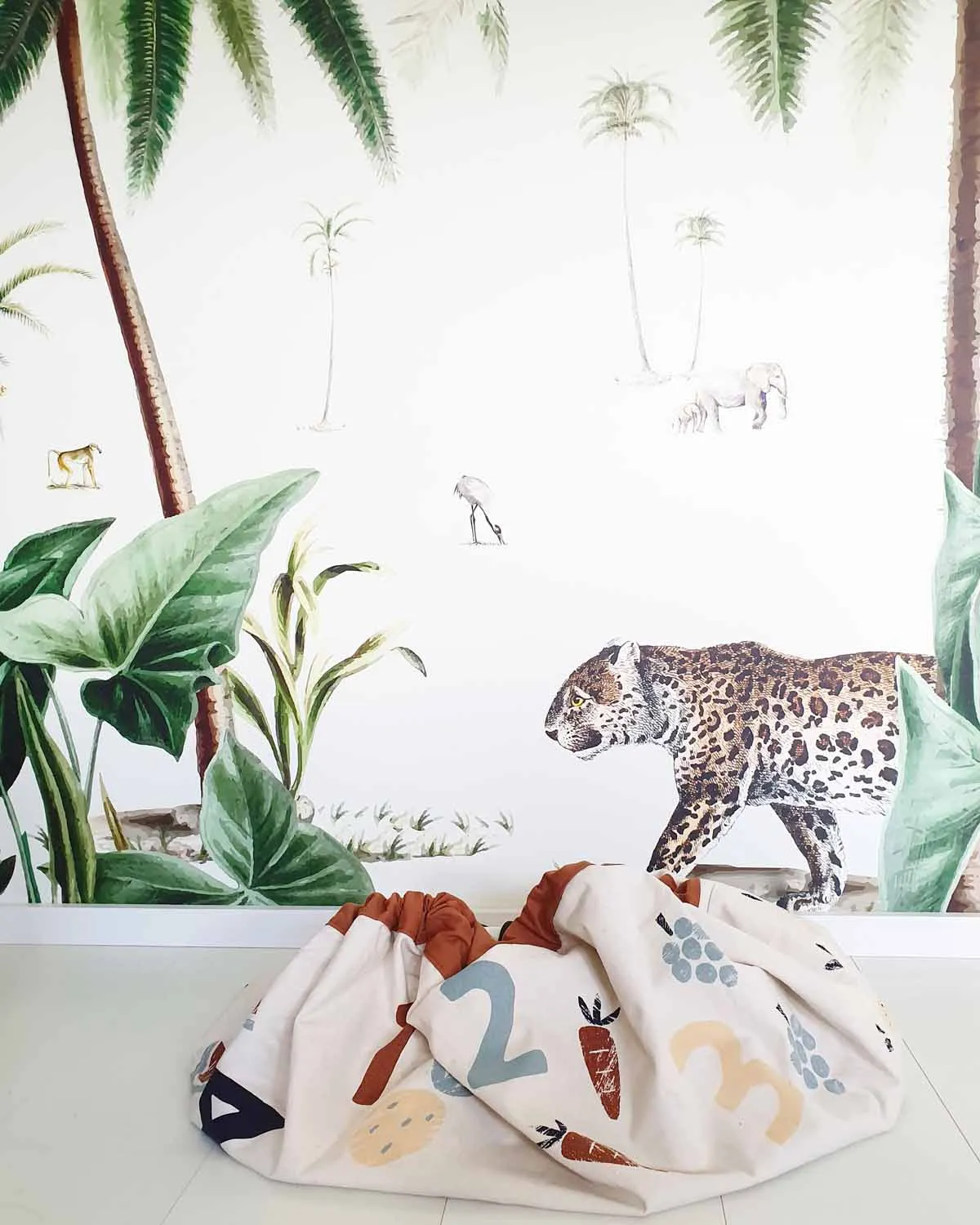 Toy Storage bag – Veggie Numbers