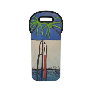 Tropical Wine Tote Bag
