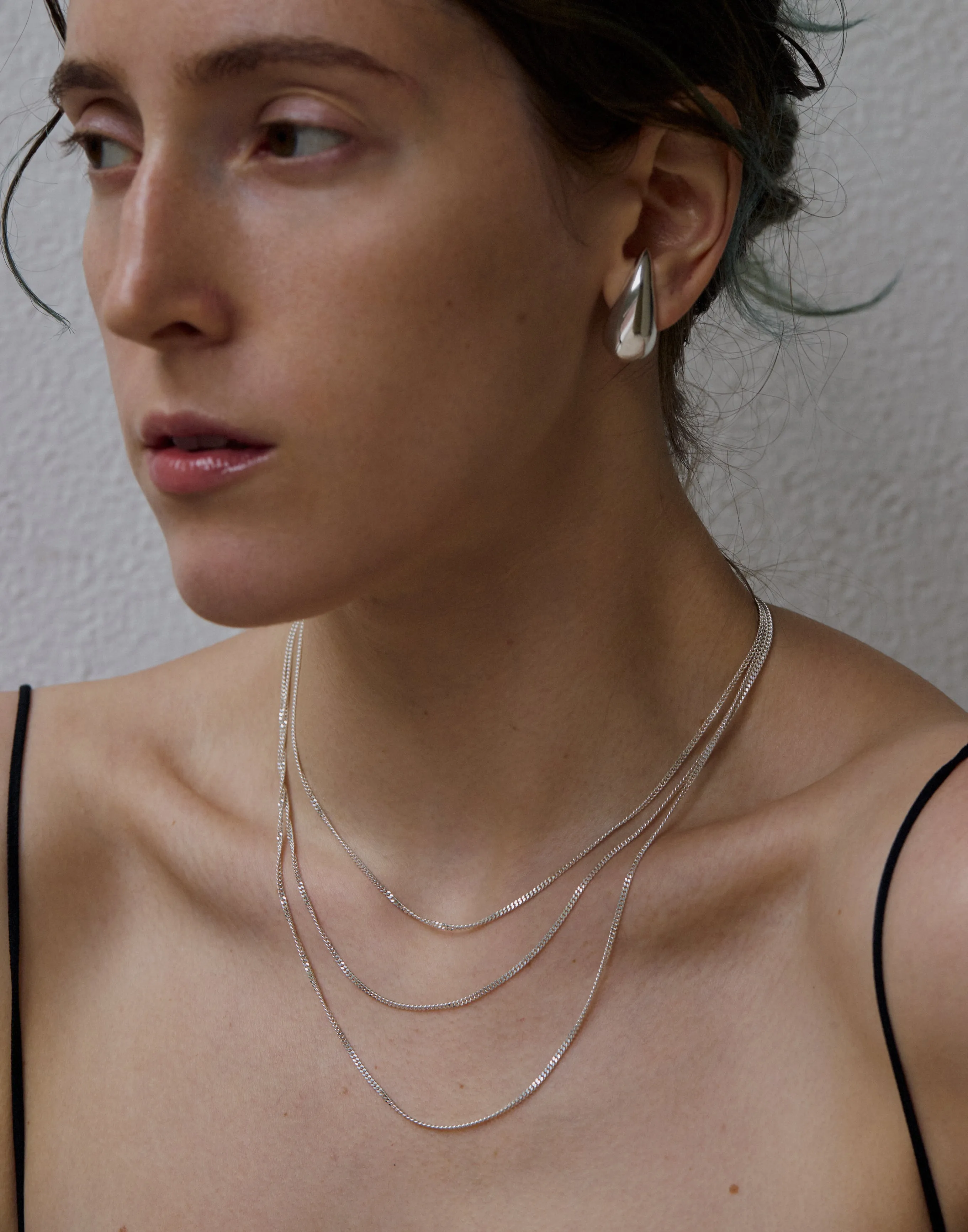 Twist Necklace / Curve 45