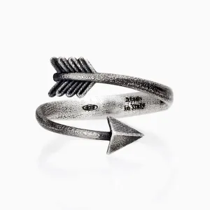 UPSET ARROW RING