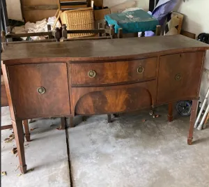 Vintage sideboard available for painting