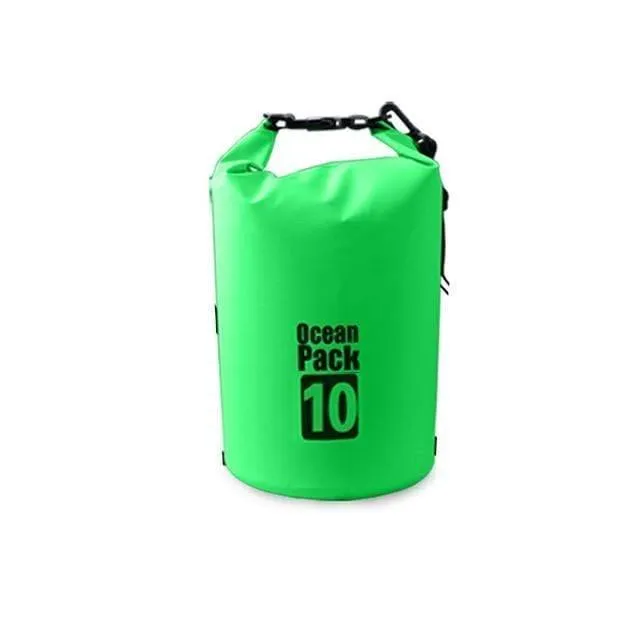Waterproof Dry Storage Bag 5L/10L/20L - Outdoor Water Bags for Camping & Boating