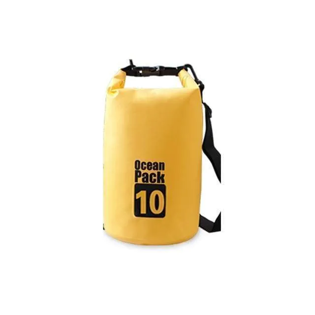 Waterproof Dry Storage Bag 5L/10L/20L - Outdoor Water Bags for Camping & Boating