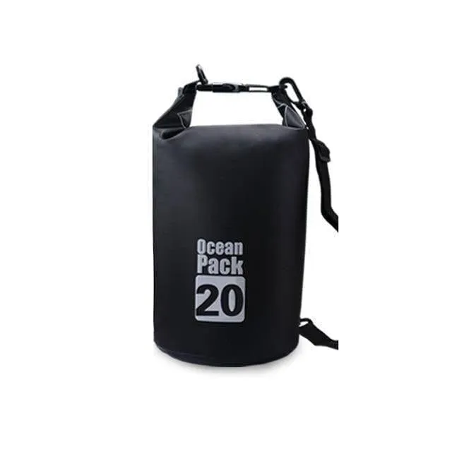 Waterproof Dry Storage Bag 5L/10L/20L - Outdoor Water Bags for Camping & Boating