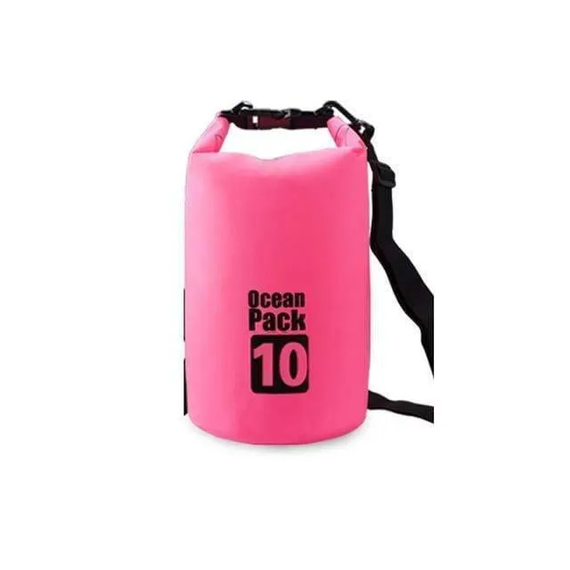Waterproof Dry Storage Bag 5L/10L/20L - Outdoor Water Bags for Camping & Boating