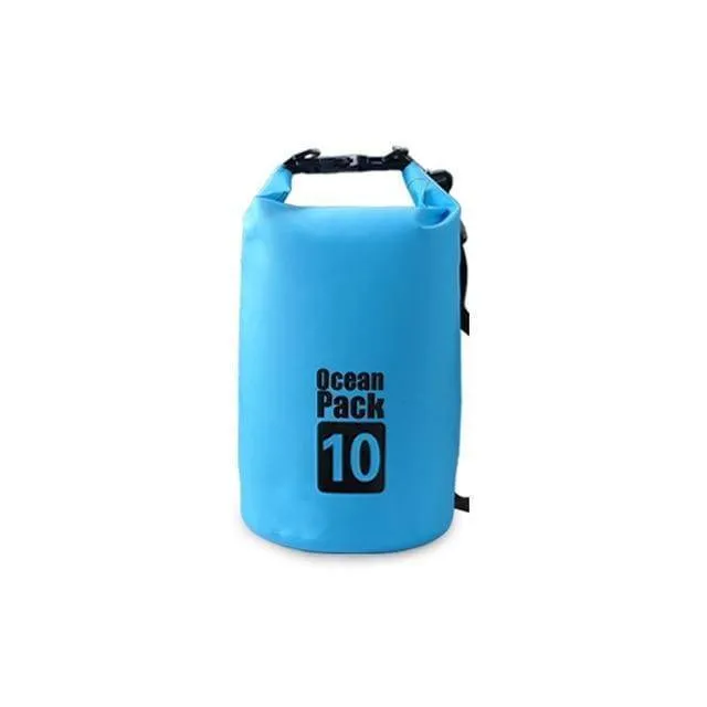 Waterproof Dry Storage Bag 5L/10L/20L - Outdoor Water Bags for Camping & Boating