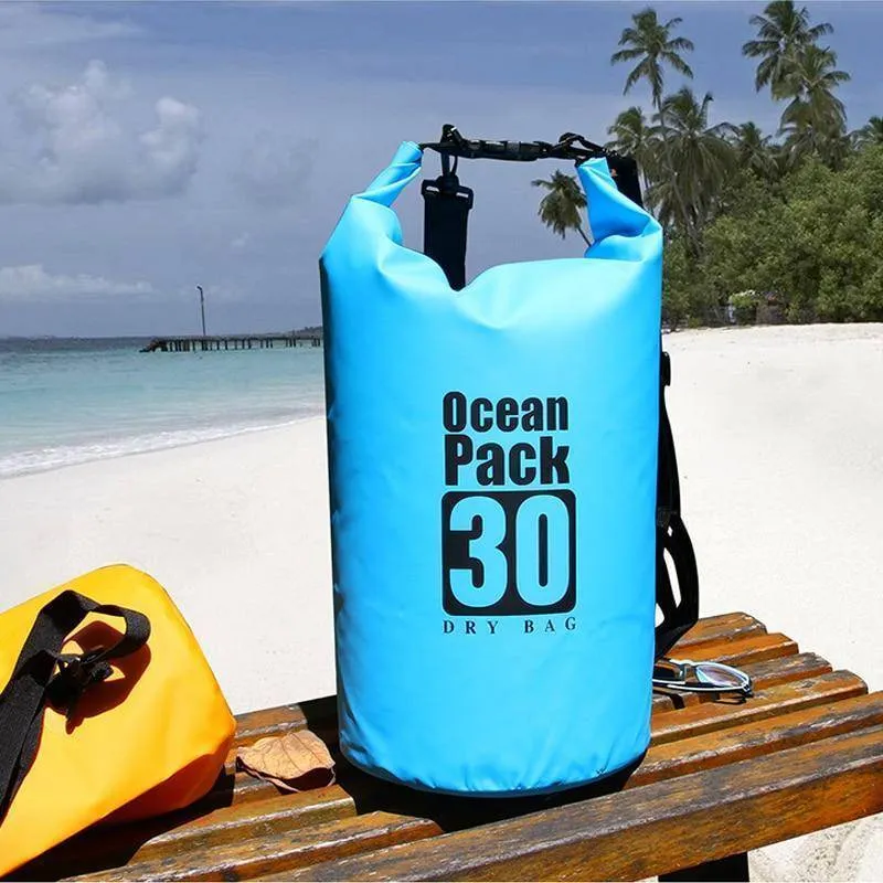 Waterproof Dry Storage Bag 5L/10L/20L - Outdoor Water Bags for Camping & Boating