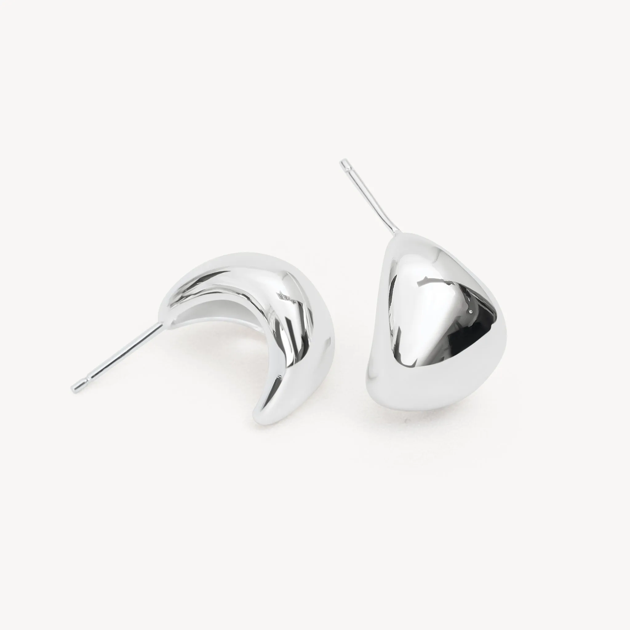 Wave Stud Earrings