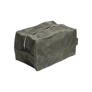 Waxed Cotton Dopp Kit