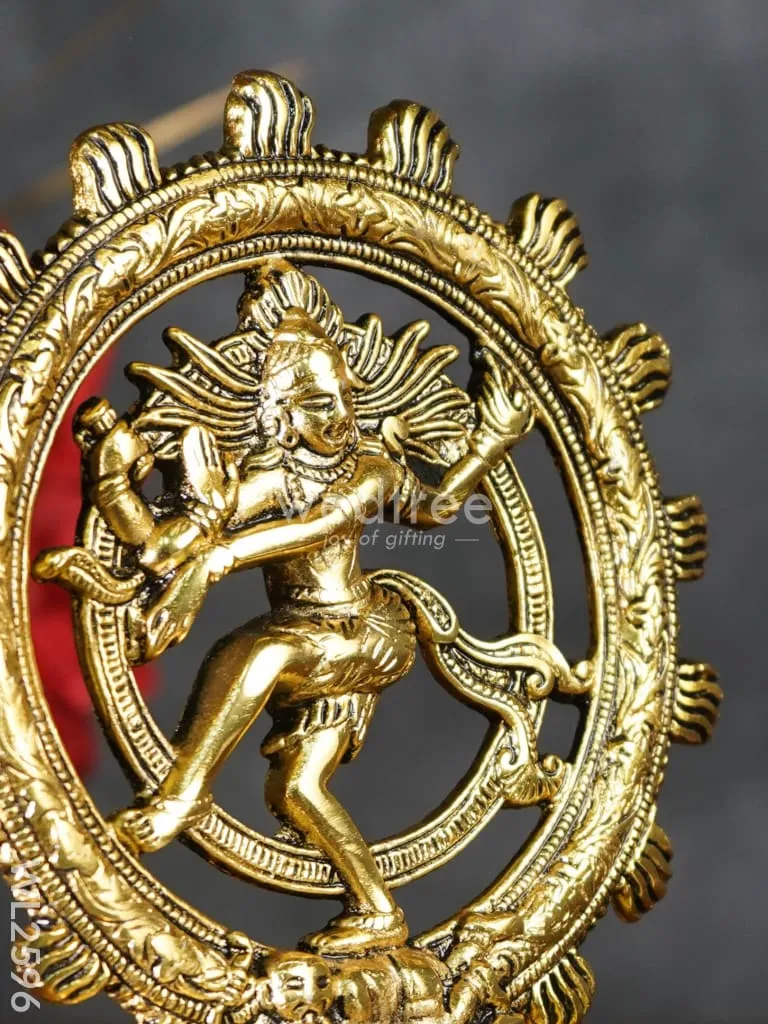 White Metal Lord Natraja - 8 inch - WL2596