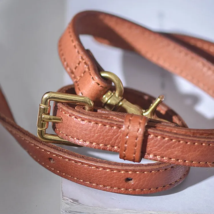Women's Small Leather Crossbody Saddle Bag Genuine Leather Saddle Bag Purse