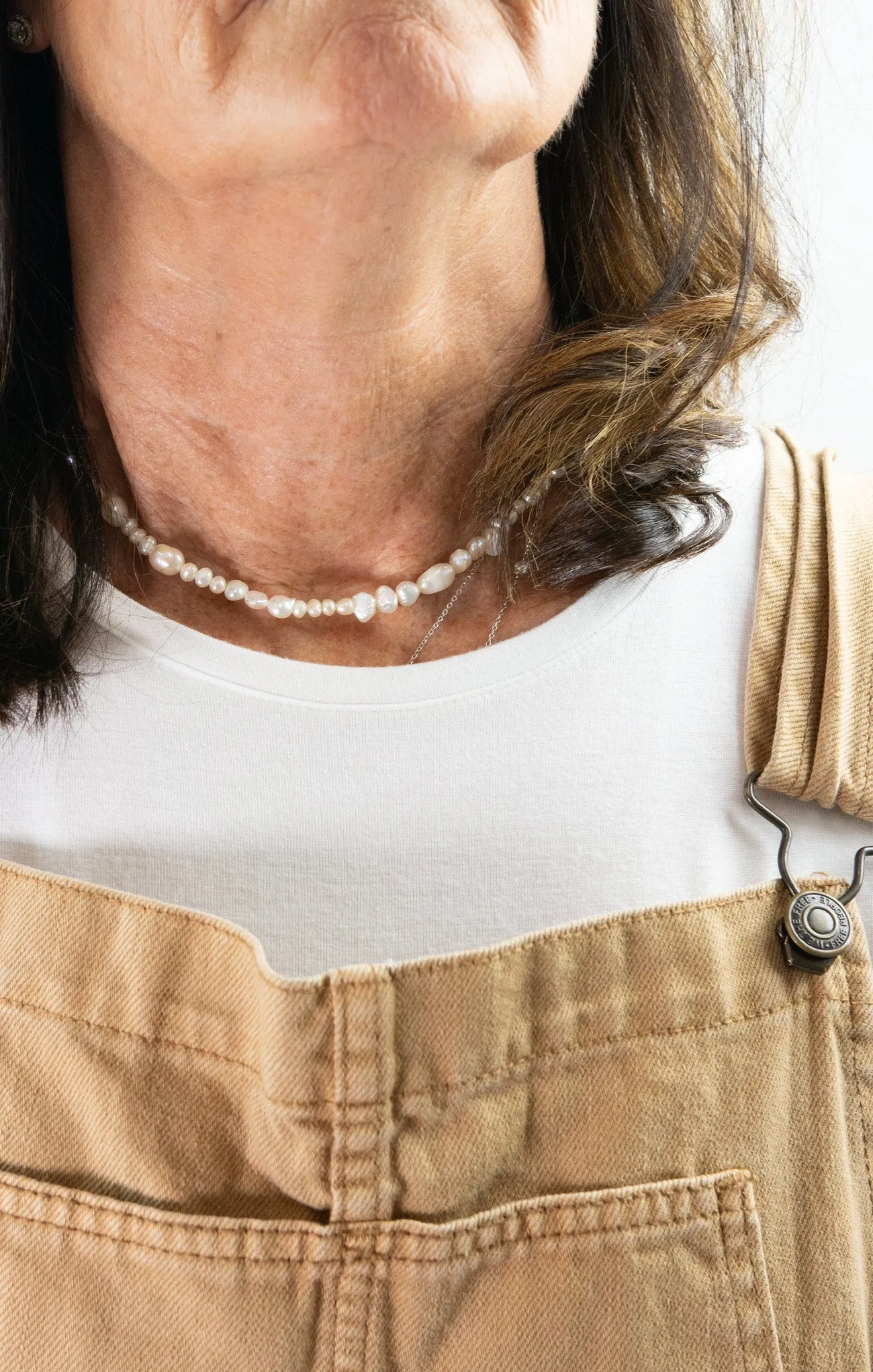 Zoe Radiant Pearl Choker